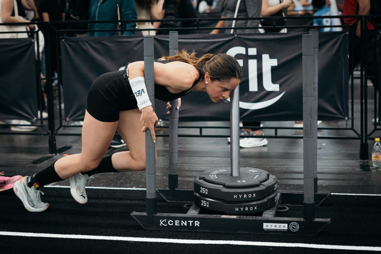 Hyrox Toulouse Velites sled blog