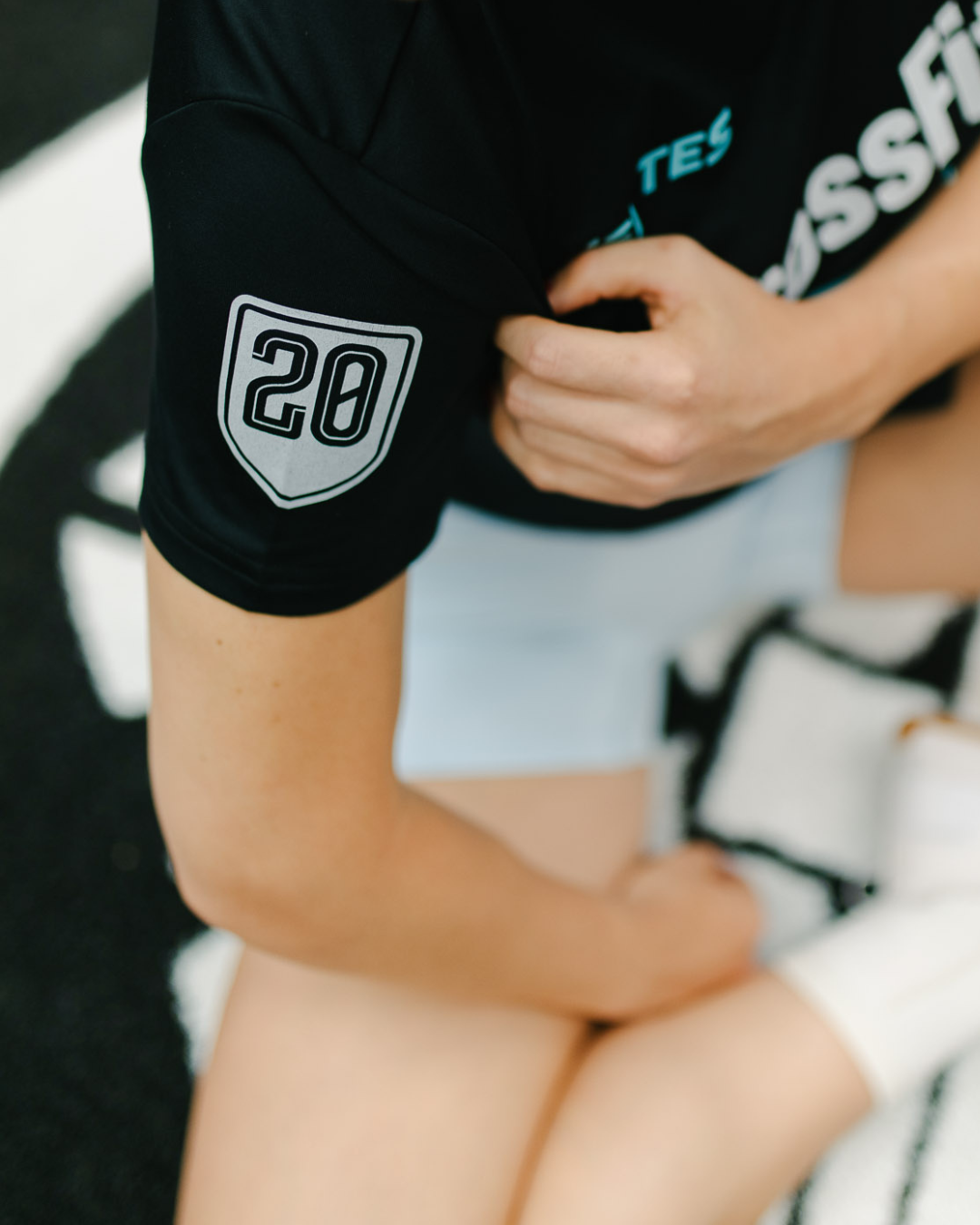 Womens's CrossFit® Games 26 athlete kit (crop t-shirt + legging)