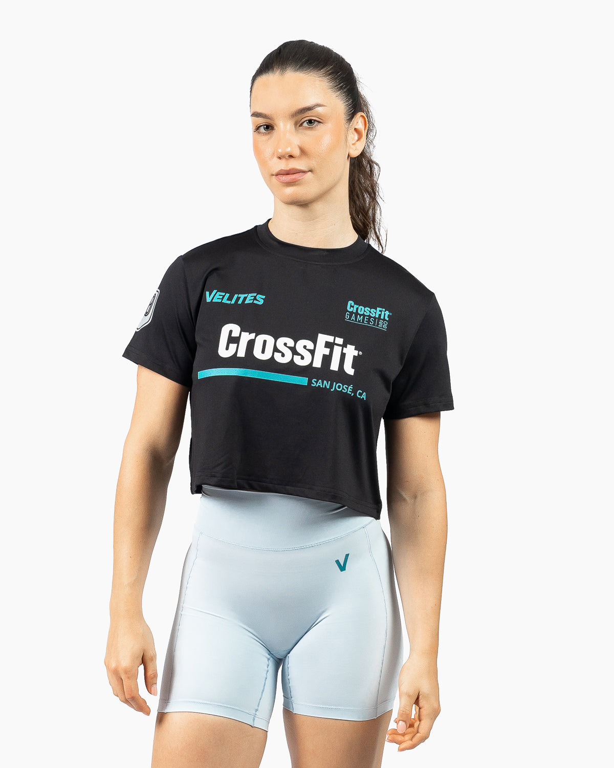 Holo Crop T-shirt CrossFit® Games 26 San Jose