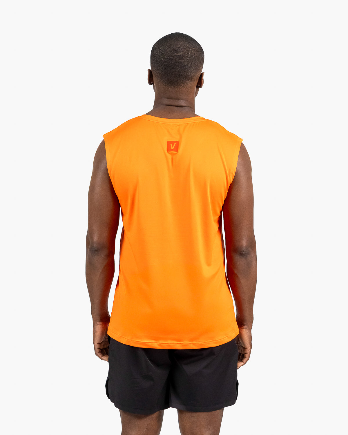 Tank Holo t-shirt Velites color orange reef back