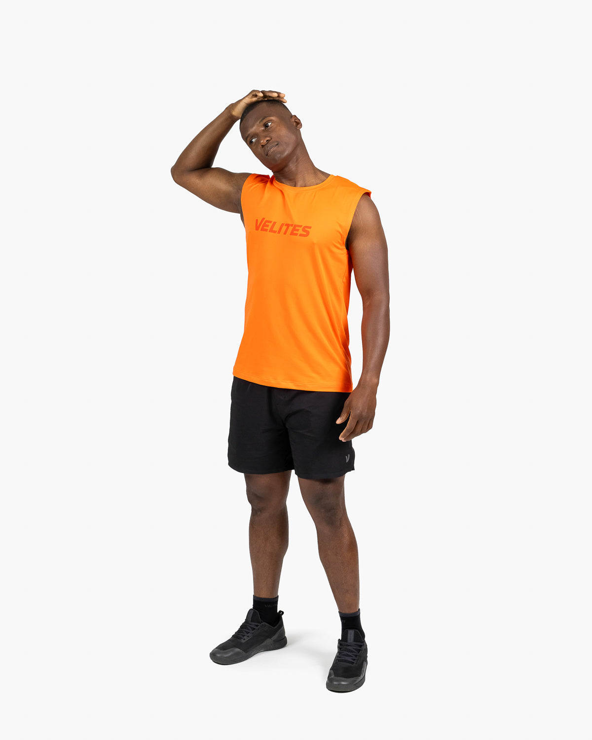Tank Holo t-shirt Velites color orange reef lifestyle