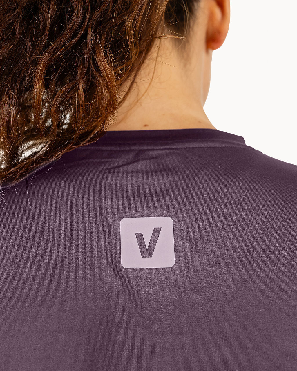 Velites Holo women's crop t-shirt back color_Tupal