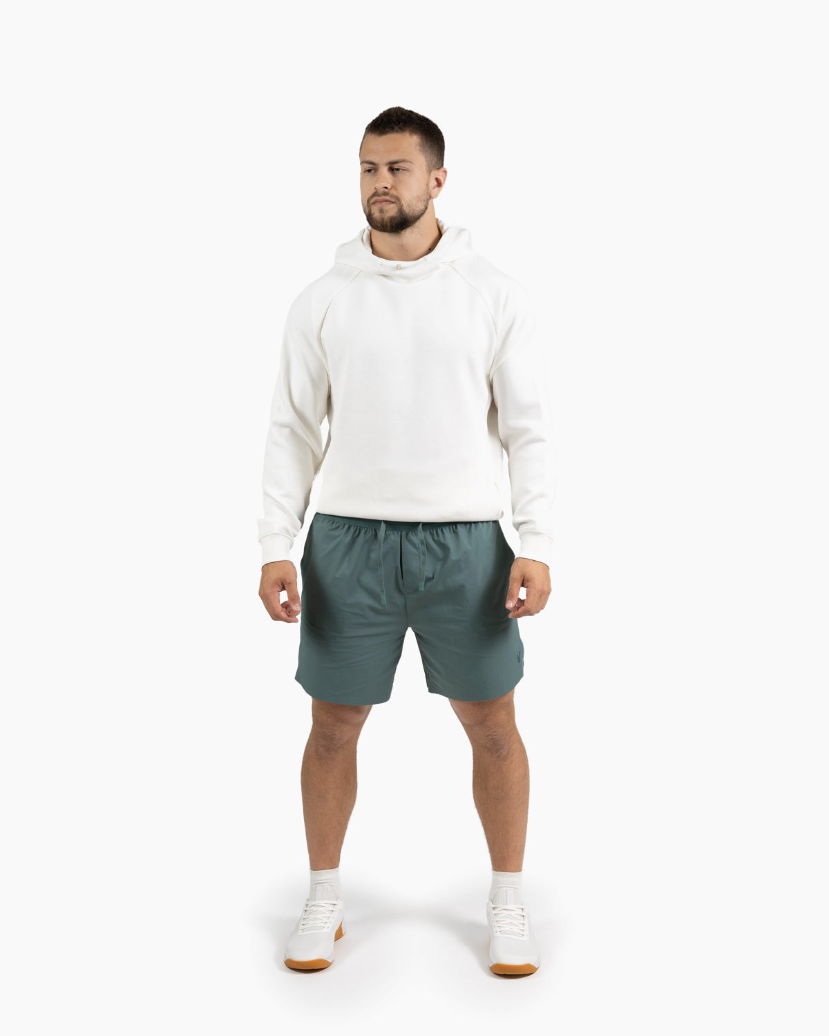 Men's Holo Velites short full front color_Pine green