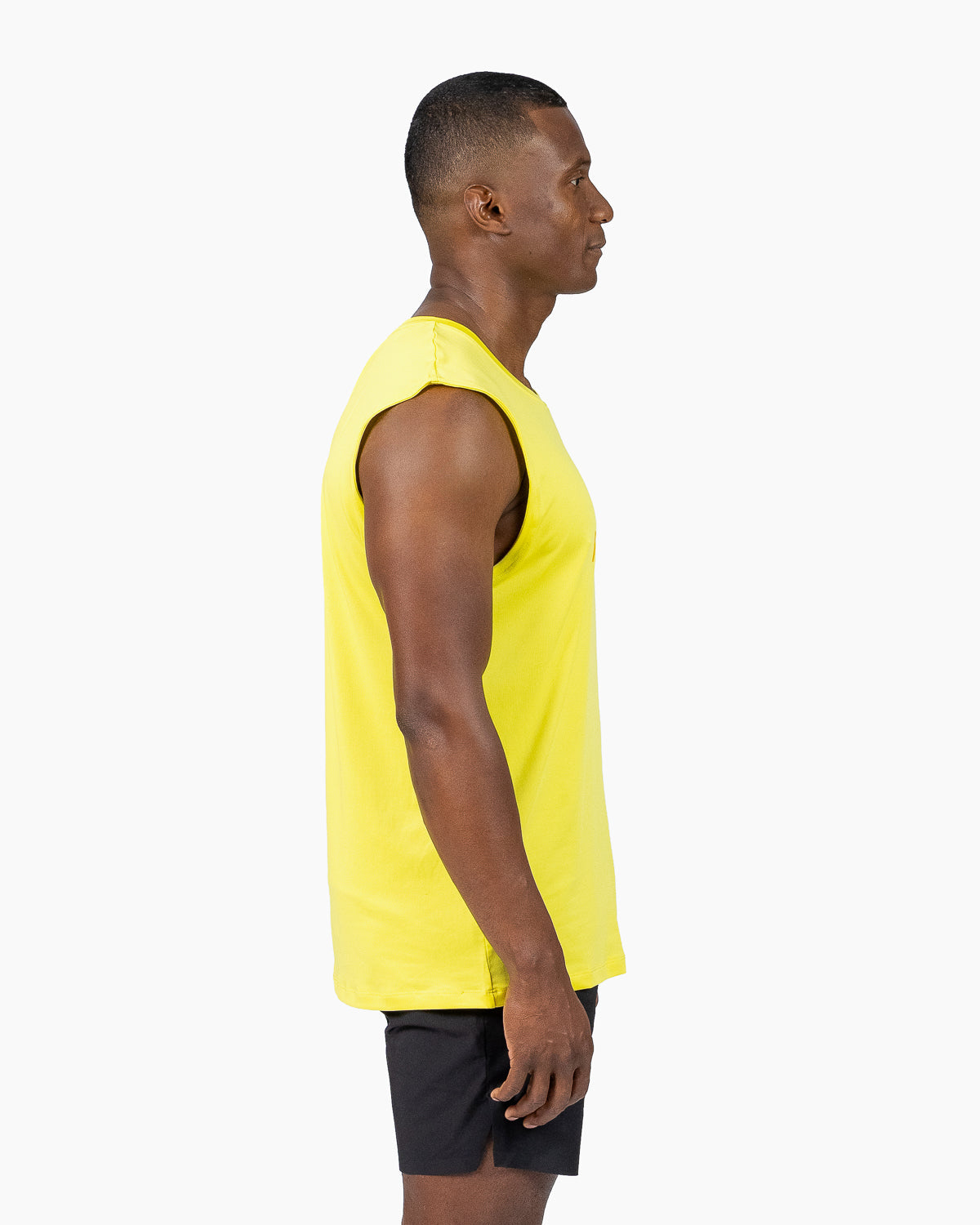 Tank Holo t-shirt Velites color Dandelion side view