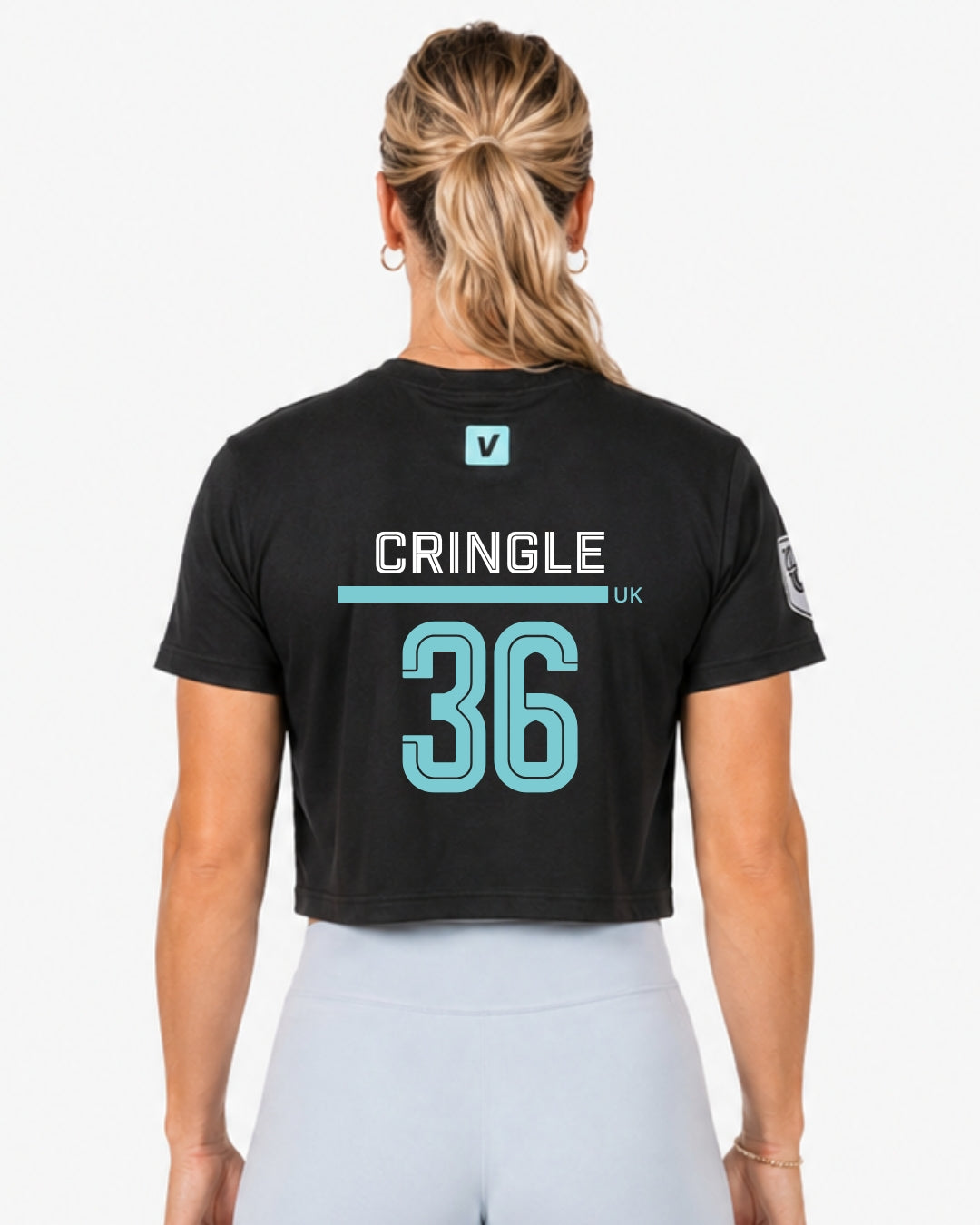 Womens's CrossFit® Games 26 athlete kit (crop t-shirt + legging)