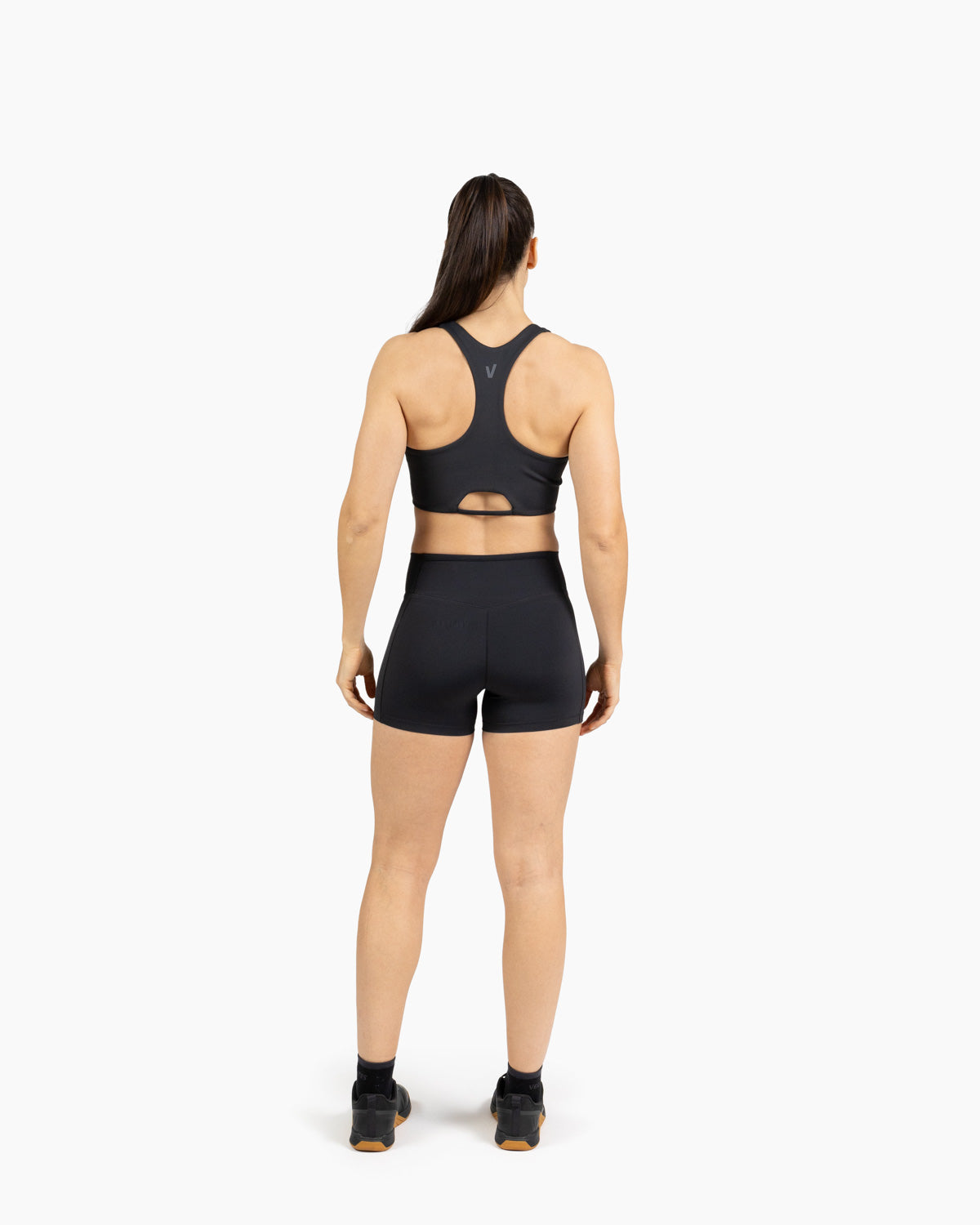 Velites women's Holo short legging movement color_Black