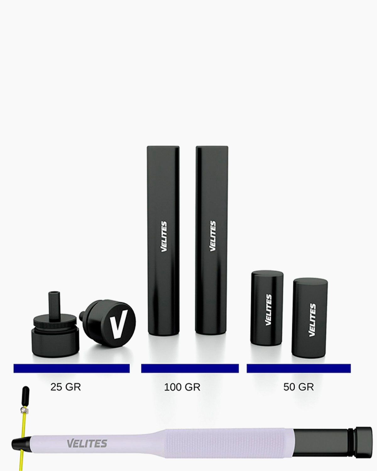 Weight Pack Jump Rope Fire 2.0 Velites (25 g / 50 g / 100 g)